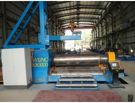 W12NC-80x3000 4 Rollers Plate Bending Machine